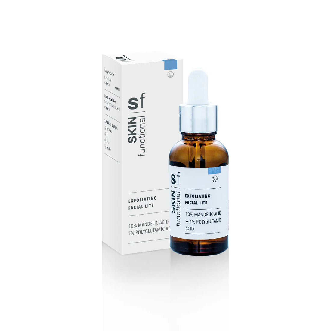 SF- Exfoliating Facial Lite (10% Mandelic Acid + 1% polyglutamic Acid) 30ml