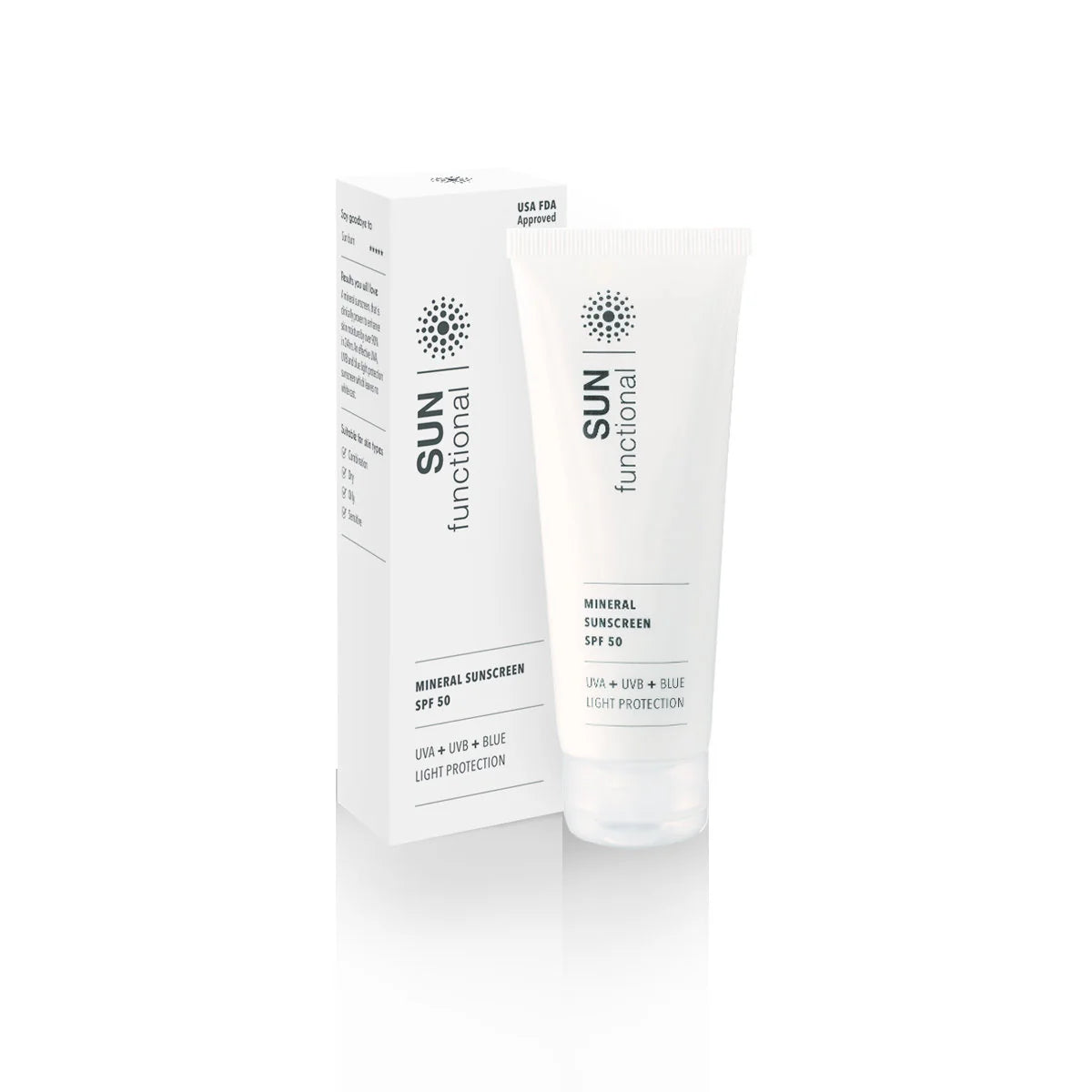 SF Mineral Sunscreen SPF 50 (UVA + UVB + Blue Light Protection) – 75ml