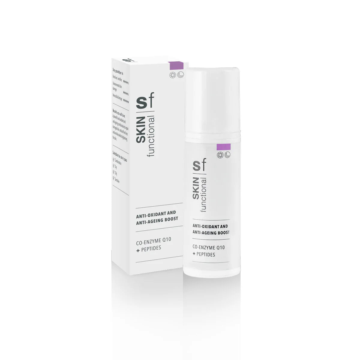 SF- Anti - Oxidant and Anti Ageing Boost ( Co enzyme Q10 + peptides) 30ml