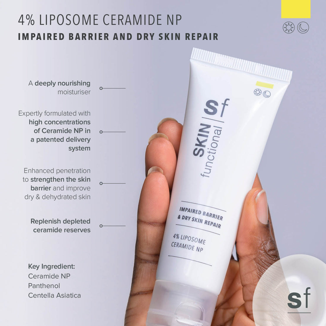 Liposome Ceramide NP Impaired barrier and dry skin repair